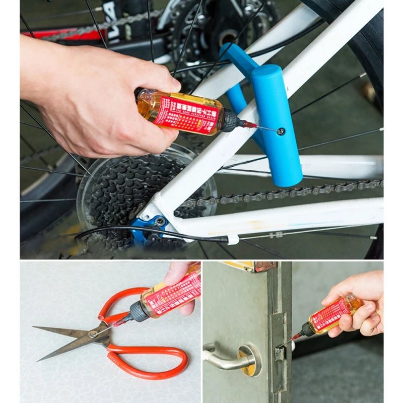 

2019 60ML Sewing Machine Lubricating Oil Chain Lube Lubricat Car Moto Lubrication Maintenance Oil Lube Cleaner Repair Tool Greas