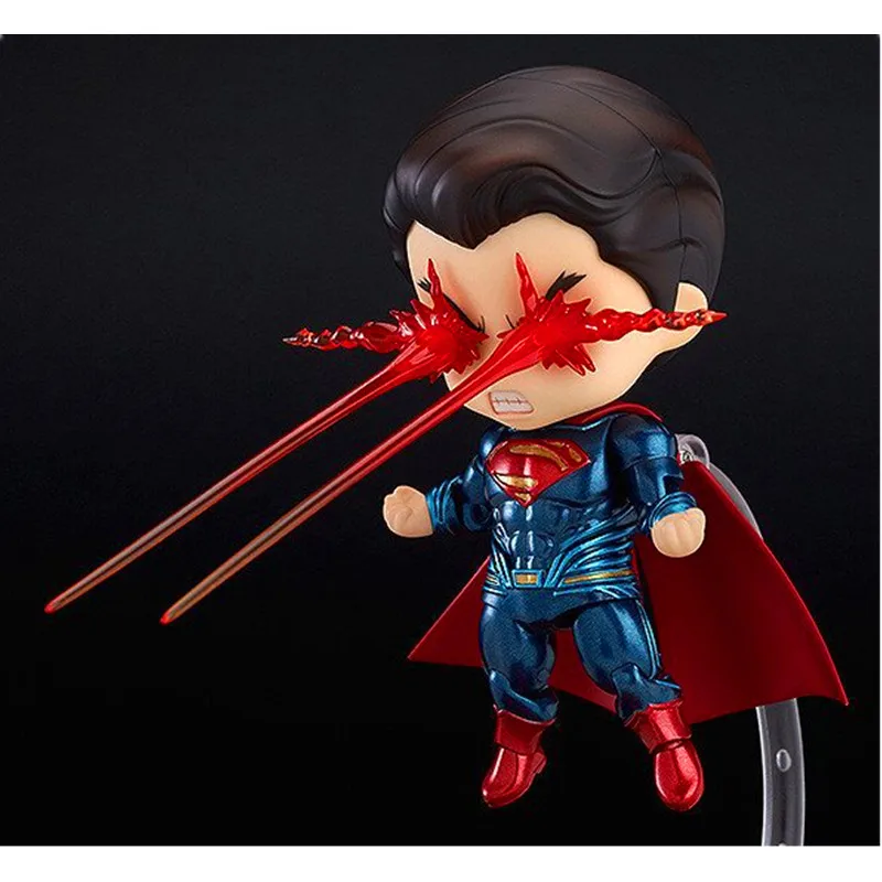 

The Avengers Superhero Movie Superman Q Edition Challenge Batman 10cm PVC Action Figure Collectible Model Toy Boxed