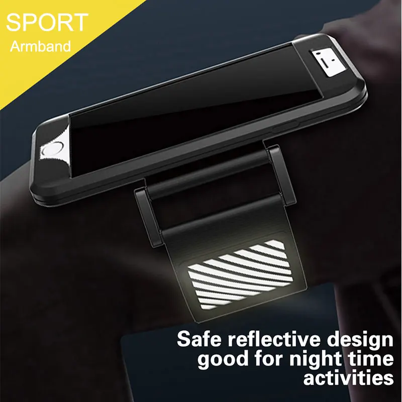 2 in 1 Detachable Sport Armband Phone Case Bag for iPhone X Running GYM Arm Band Belt Cover Case for iPhone 7 8 Plus (42)