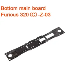D’origine Walkera Furieux 320 RC Drone De Rechange Pièces Bas Carte Principale En Fiber De Carbone Bas Du Corps Conseil Furieux 320 (C)-Z-03