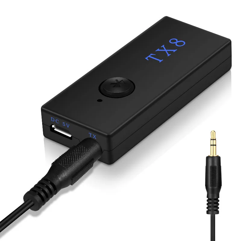 Новый TX8 Bluetooth приемник адаптер передатчик 1 for 3 0 EDR ТВ Аудио Колонка Blutooth Receptor для