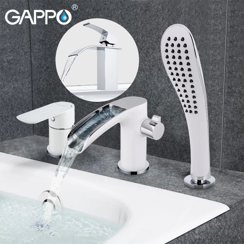 

GAPPO Basin Faucet basin mixer tap waterfall bathroom mixer shower faucets bath water mixer Deck Mounted Faucets taps