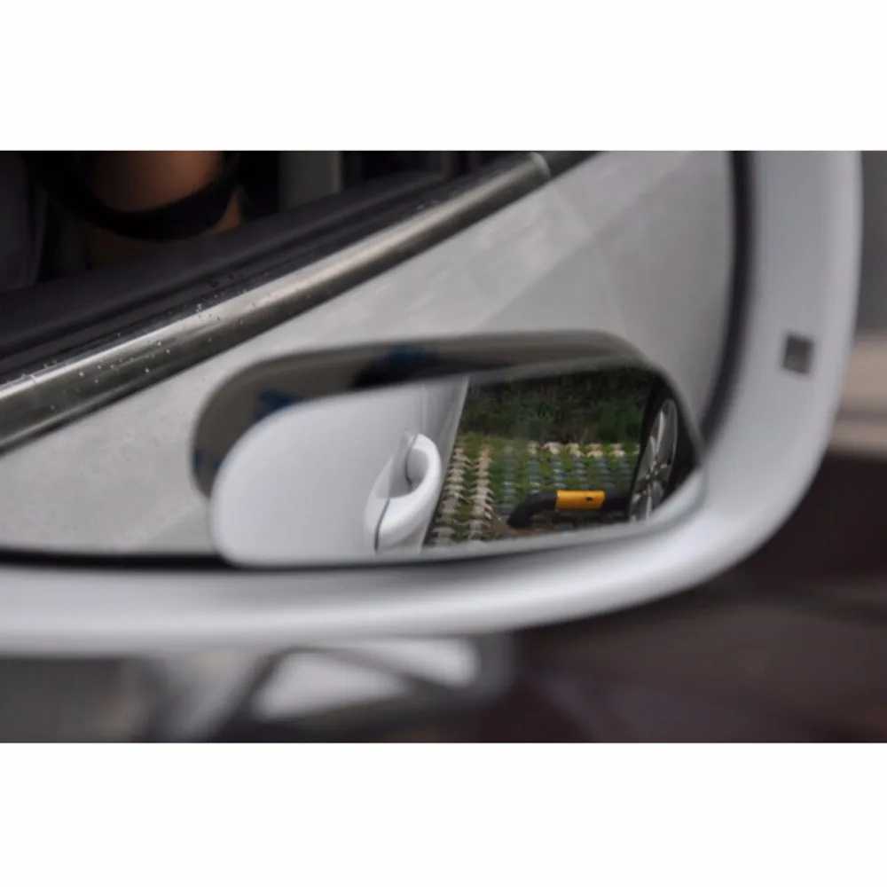 2 шт./пара авто боковые 360 Широкий формат выпуклое зеркало автомобильное зеркало для слепой зоны зона нечувствительности зеркало маленькое зеркало