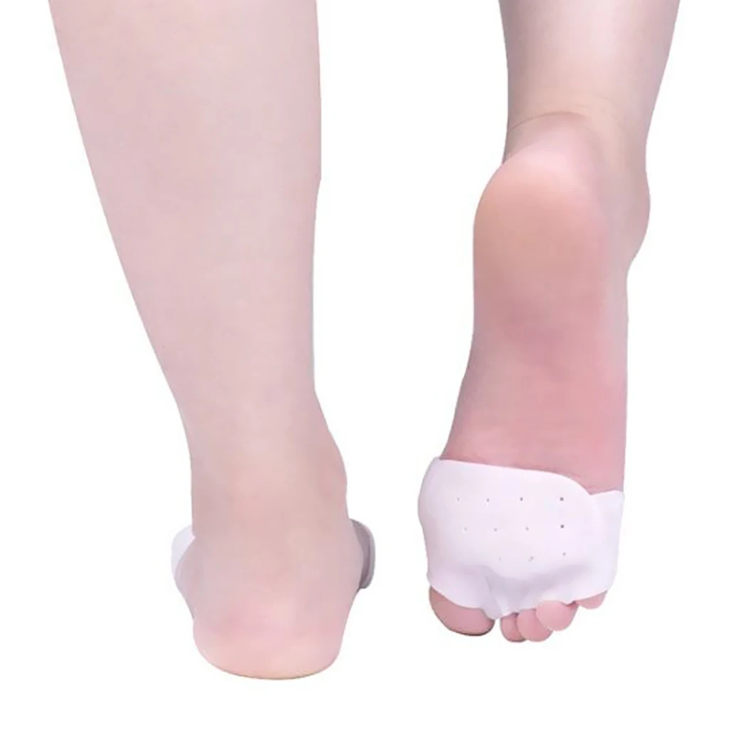 1 Pair Comfortable Silicone Five Toe Separator Foot Pain Relieve Daily Use Silicone Gel Material Soft Comfortable