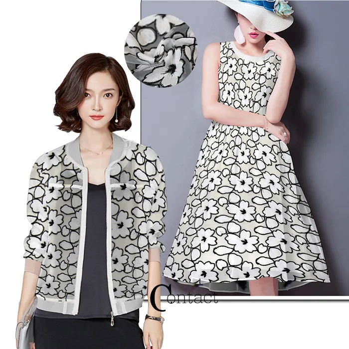 

The new DIY exquisite new embroidered dress skirt shirt handmade custom clothing fabric