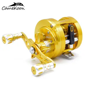 CAMEKOON All Metal Saltwater Baitcasting Fishing Reel 9+1 Ball