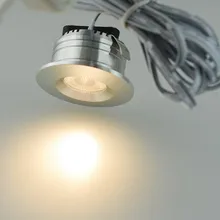 DC12V 1 Вт скрыть Установка мини светодио дный под шкаф огни двигателя дома высокой Цвет индекс цветопередачи лампы CE Роза