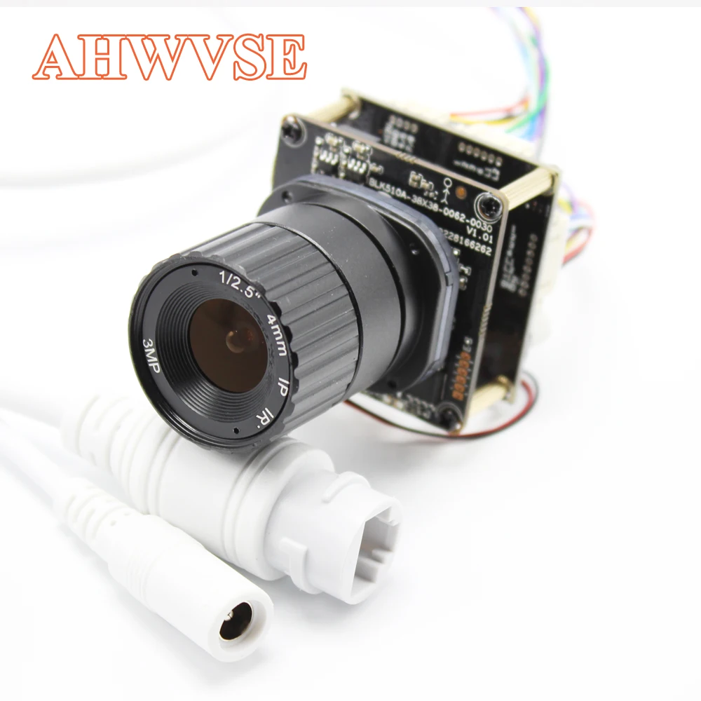 AHWVE 4MP OV4689 POE ip-камера модуль Плата с IRCUT RJ45 кабель мобильное приложение CS XMEYE DIY CCTV безопасности 1080P 2MP ONVIF H264