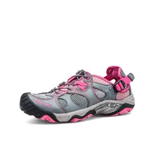 Clorts/уличная Женская нескользящая обувь; быстросохнущая спортивная обувь; дышащая обувь с амортизацией; Легкая водонепроницаемая обувь