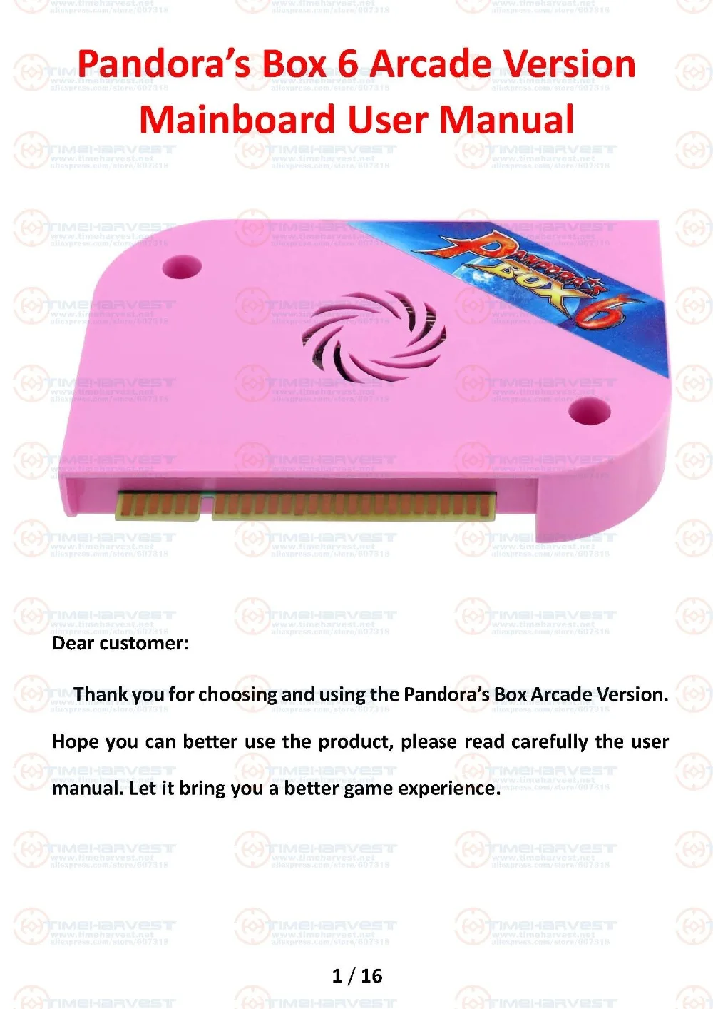 Новое поступление оригинальный Pandora Box 6 JAMMA версия 1300 в 1 игры доска семья версия для игры Джойстик Аркада Marchine кабинет