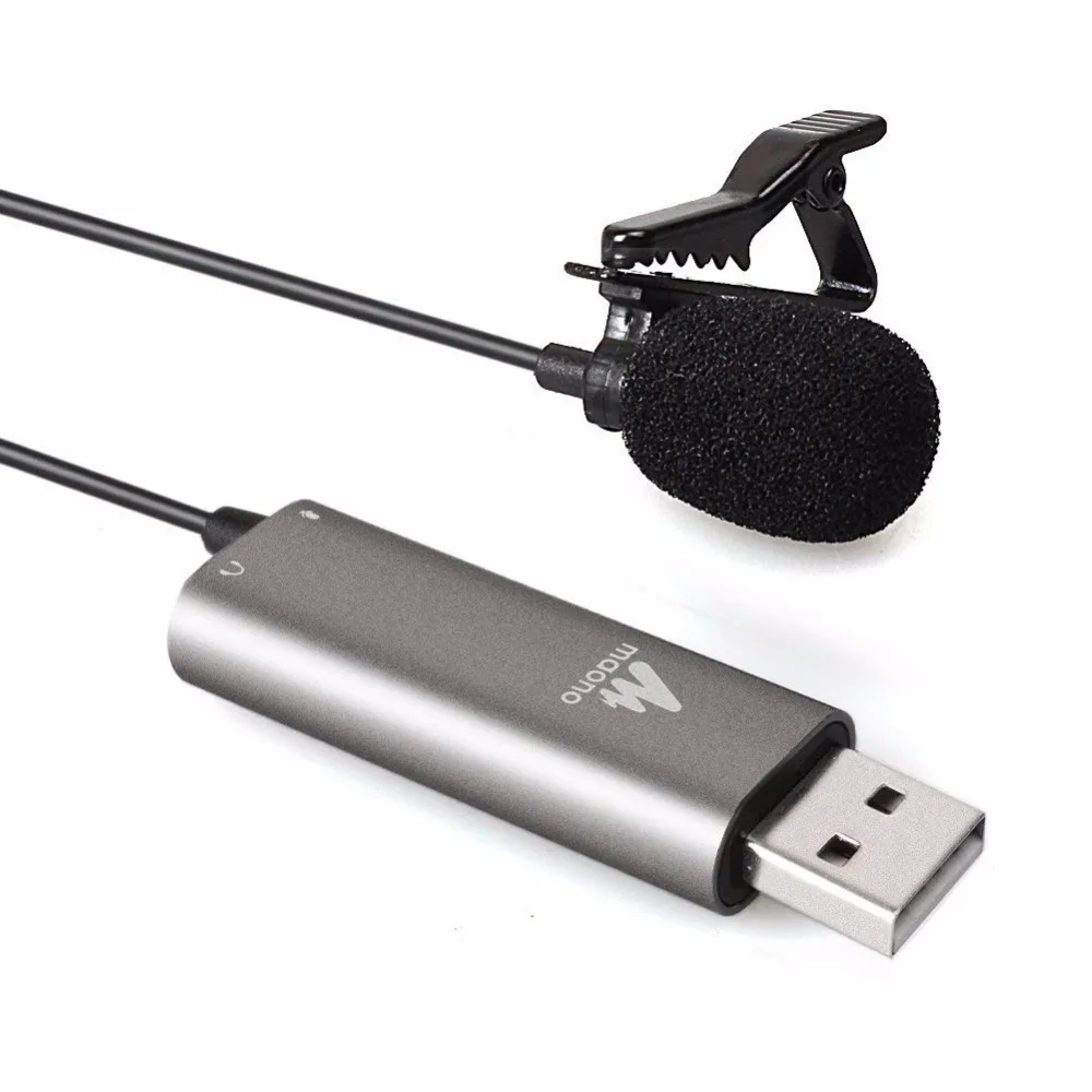 Maono USB петличный микрофон профессиональный конденсаторный микрофон Hands Free зажим на воротник рубашки-на микрофон для прямой трансляции компьютера