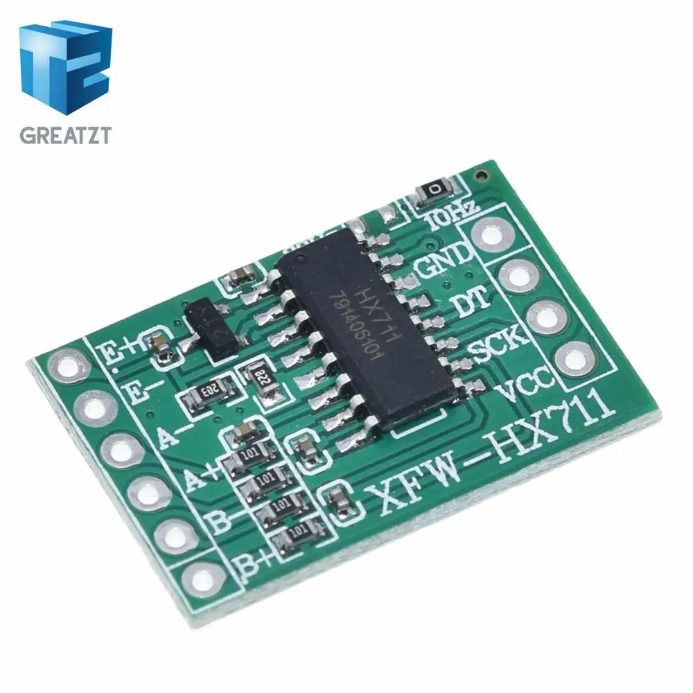 Для Arduino двухканальный HX711 взвешивания Давление Сенсор 24-бит точность A/D Модуль DIY электронные весы