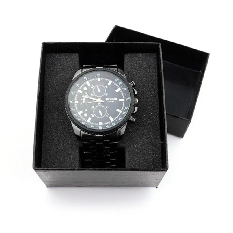 Роскошные часы поле кожа ювелирные наручные часы держатель Дисплей коробка для хранения Организатор Дело подарок#4M04