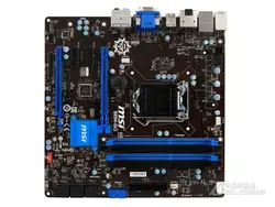 Оригинальный материнская плата MSI B85M-G43 LGA 1150 DDR3 поддерживает E3 1230 V3 4570 настольных ПК системная плата бесплатная доставка