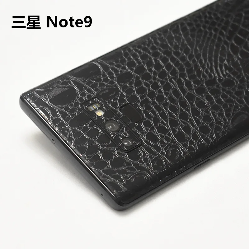 Крокодил Змеиный узор задняя пленка для samsung Galaxy Note 9 мобильного телефона
