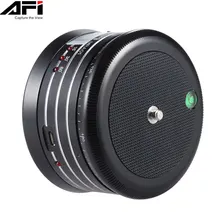 AFI MRA01 Mini Electric Panorama 360 Rotation Time Lapse Tripod Ball Head For Phone GoPro Action Camera Selfie Stick Panoramic