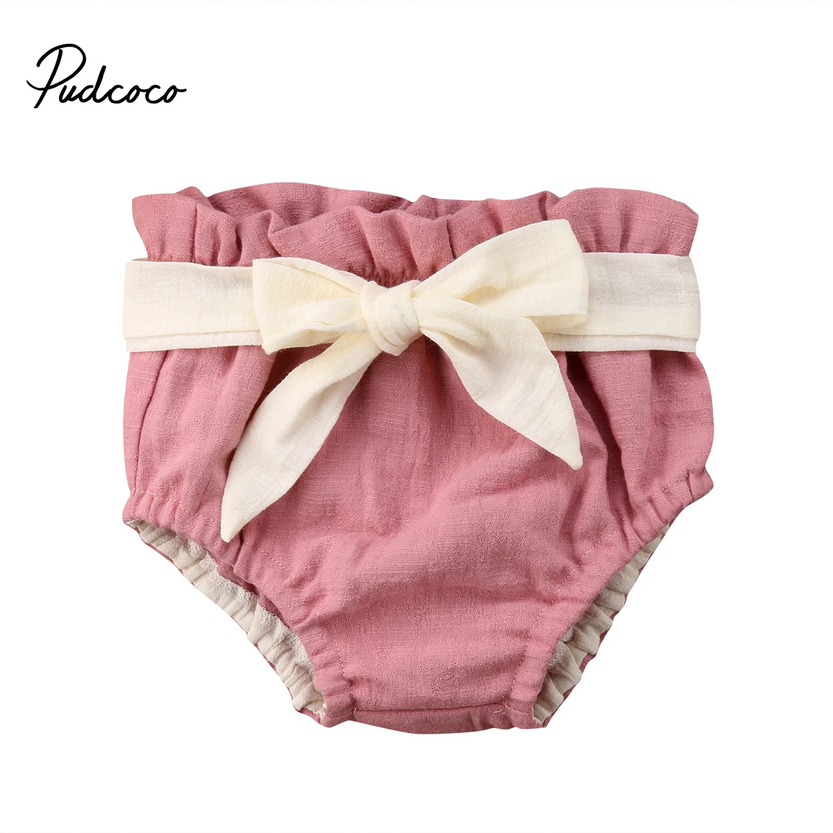 Pudcoco New Toddler Infant Harem Pants Baby Boy Girl Kids Bowknot Shorts Bottoms PP Bloomers Panties Clothes