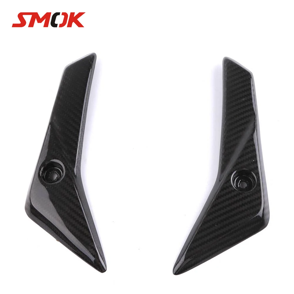 

SMOK Motorcycle Carbon Fiber Wind Deflector Windscreen Windshield Upper Side Panel Cover For Yamaha T max 530 Tmax 530