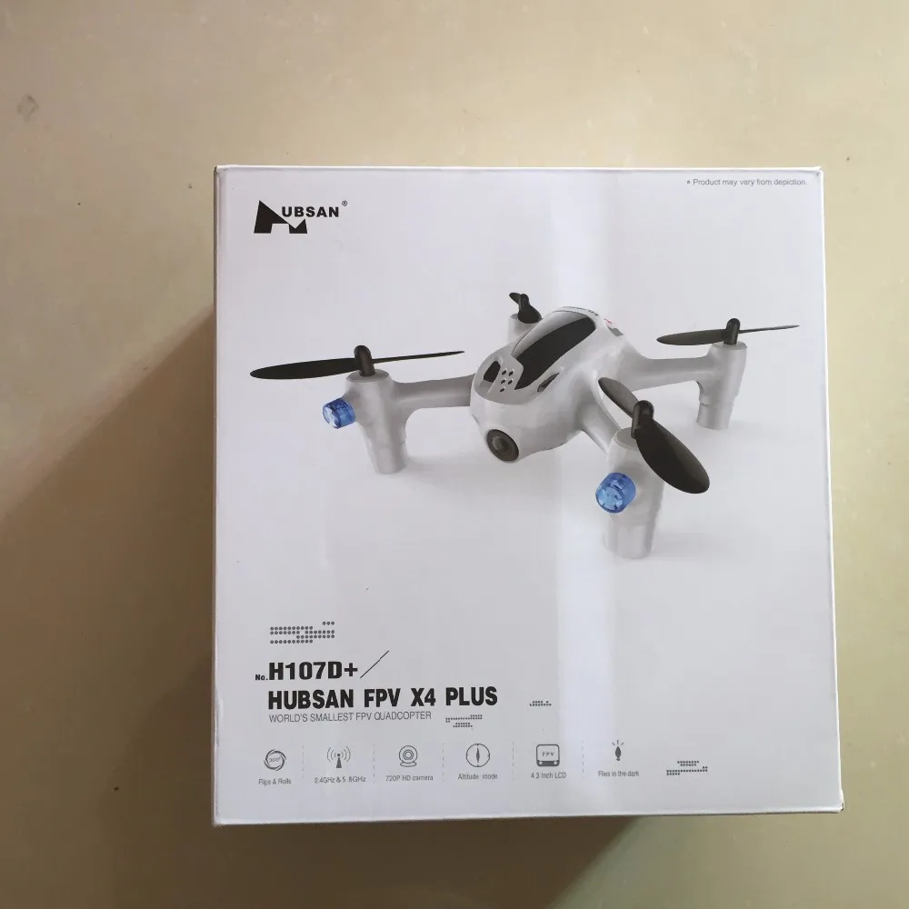 Hubsan X4 H107D+ плюс с 720 P HD Камера 6 оси гироскопа FPV-системы rc горючего высоты Функция RTF