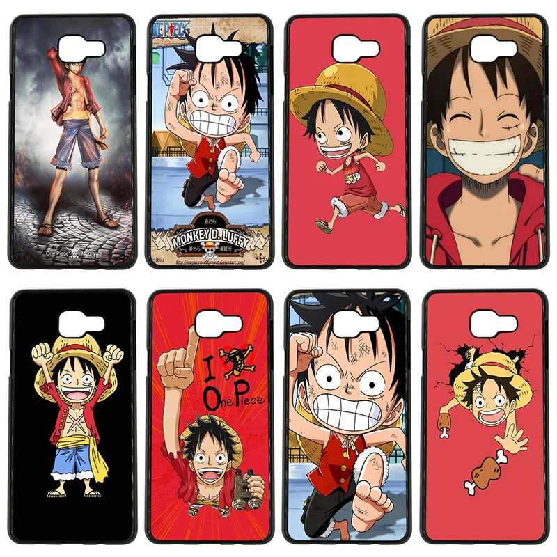 Cartoon One Piece Luffy Cell Phone Cases PC Hard Plastic Cover for Samsung Galaxy S8 S9 Plus S3 S4 S5 Mini S7 S6 Edge Case |