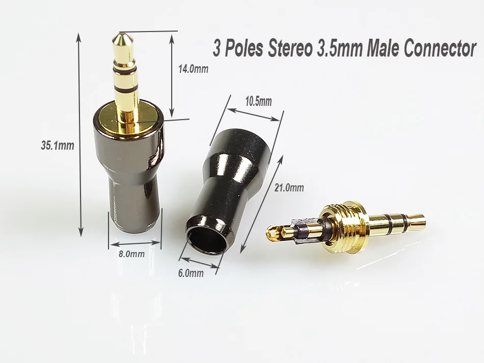 3 Poles Stereo 3.5mm Plug (3)