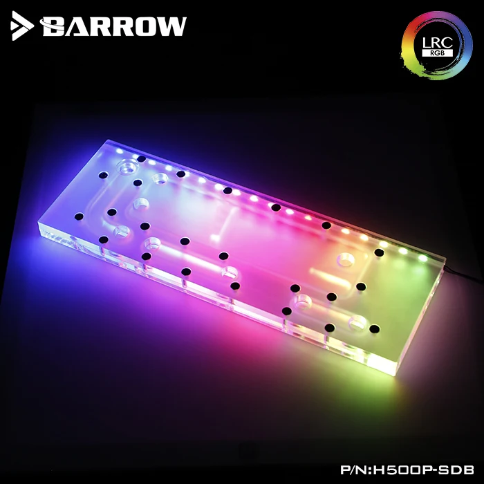 بارو H500P-SDB V1 ، الممر المائي لوحات ل كوولرماستر H500P حالة ، ل إنتل وحدة المعالجة المركزية كتلة المياه و GPU واحد بناء