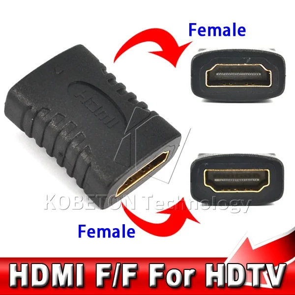 Kebidumei 2017 Новый мини HDMI кабель удлинитель Женский к женскому муфте адаптер