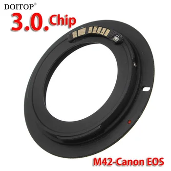 DOITOP For M42-EOS M42 Lens 42 Mount Lens Adapter Ring for Canon EOS 500D,1000D,450D,400D,350D,300D,50D,40D,30D,20D,10D DSLR