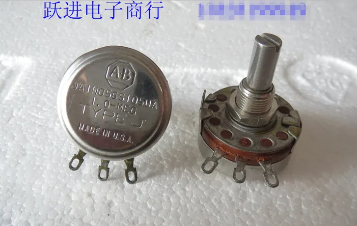 Original new 100% import JAIN056S105UA 1MB amps potentiometer shaft length 22MMX6.3 (SWITCH) | Обустройство дома
