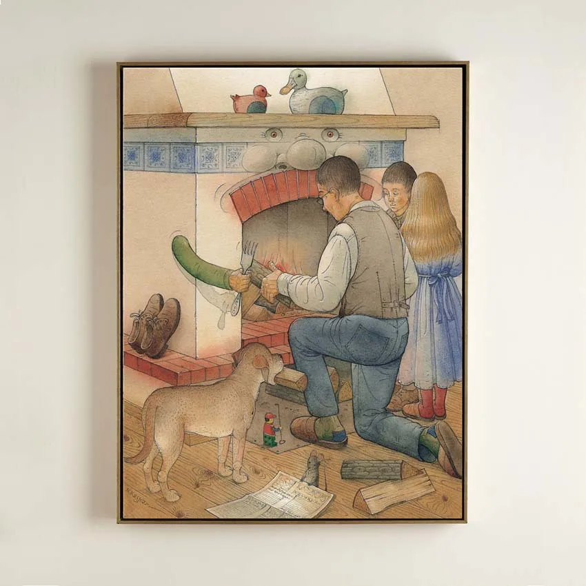 Kestutis-K-153-Fireplace Paintinga