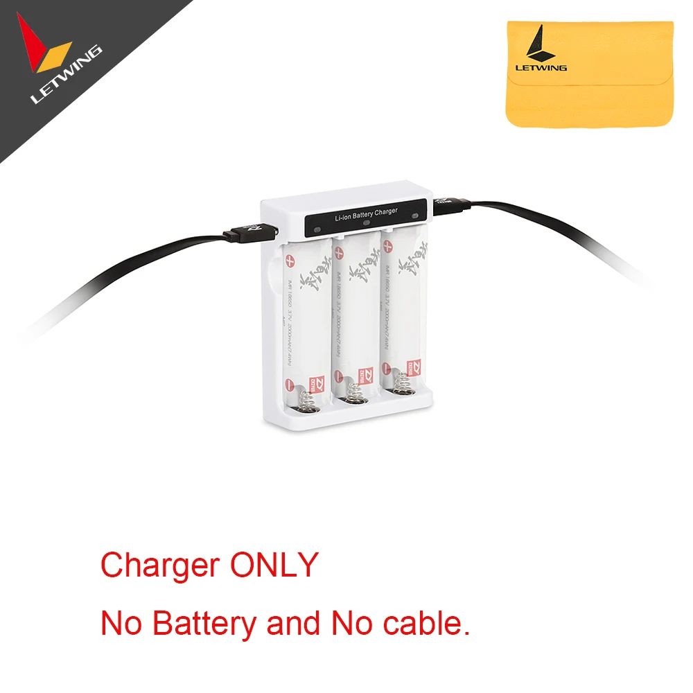 

Zhiyun Original Battery Charger for 3 pieces of 18650 Battery for Crane 2 Stabilizer Gimbal