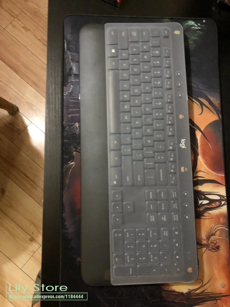 Силиконовая Защитная крышка для клавиатуры Logitech MK540 MK545 водонепроницаемая пленка