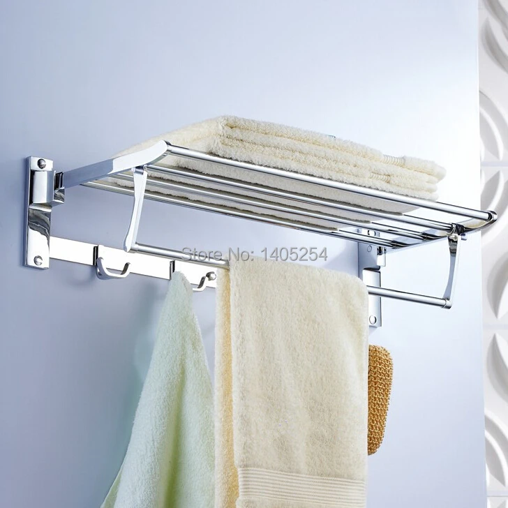 Вешалка для полотенец из нержавеющей стали Складная стойка для полотенец аксессуары для ванной комнаты Аксессуары для ванной комнаты квадратные Шап