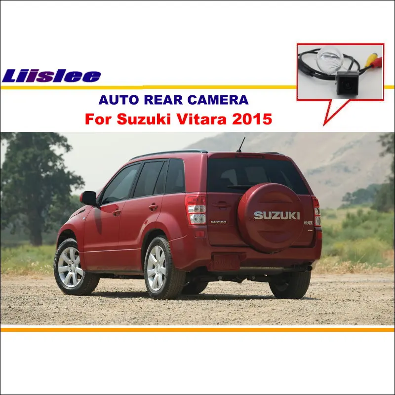 

Liislee Car Rear View Camera For Suzuki Vitara 2015 / Reverse Back Up Camera HD / License Plate Lamp OEM / Night Vision