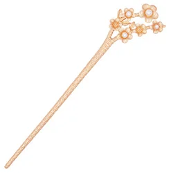 Винтажный стиль металлический цветок лотоса деревянные палочки для волос женская Шпилька Головные уборы Модные ювелирные изделия Аксессуары для волос