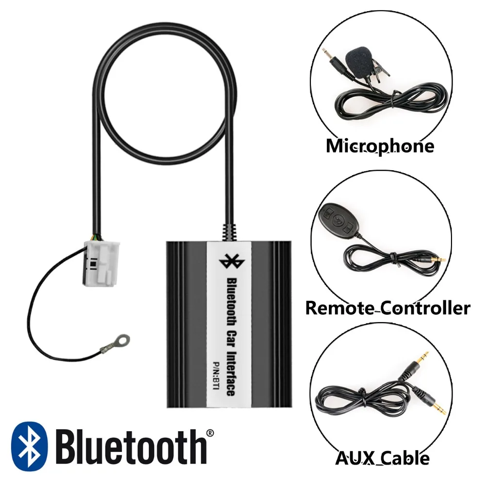 Bluetooth Hands Free адаптер автомобильный интегрированный USB AUX разъем интерфейс для Seat