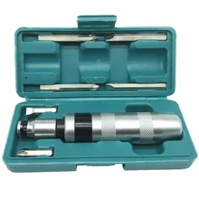 7 шт. Профессиональный портативный ударный шуруповерт для ослабления замороженных болтов и упрямых крепежей с нескользящей ручкой