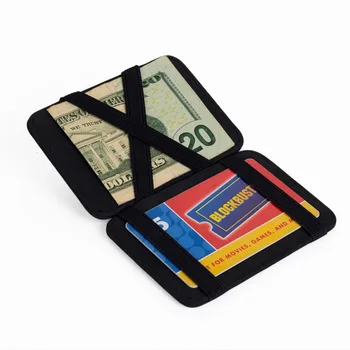 

2018 Hot Selling Grazy horse leather Magic wallet with card holder free shipping