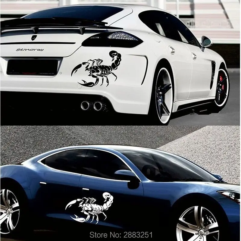 

3D Car Stickers and Decals Scorpion Car Styling Funny For Chevrolet cruze aveo captiva trax epica spark orlando accessories