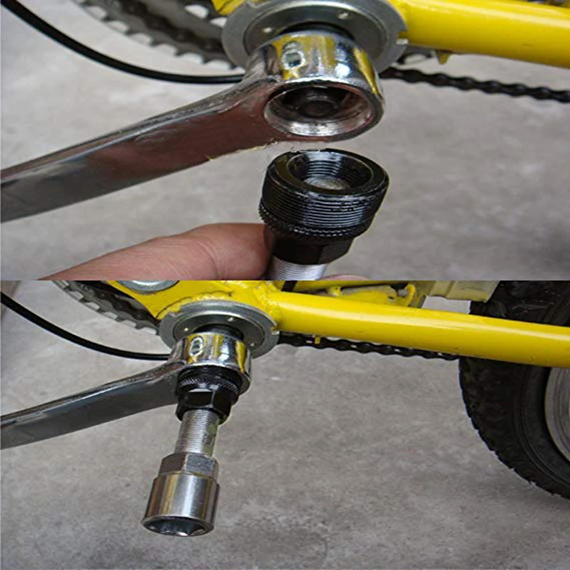 Bicycle Crank Puller Bike Wheel Repair Remover Pedal Tool Extractor Mountain UK 