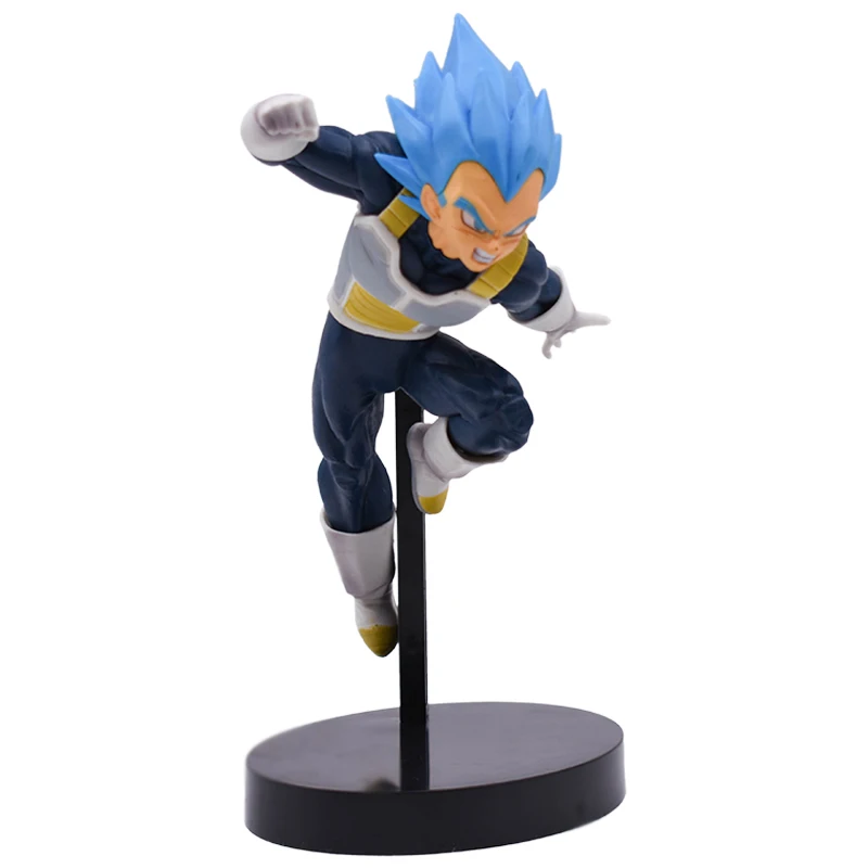 

20CM Dragon Ball Super Saiyan Figure Ultimate Soldiers Vegeta Model PVC Toys