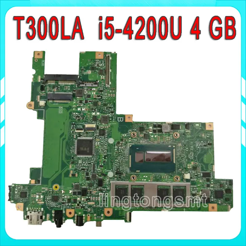 Original for ASUS T300LA font b laptop b font motherboard T300LA REV2 0 i5 4200u Processor