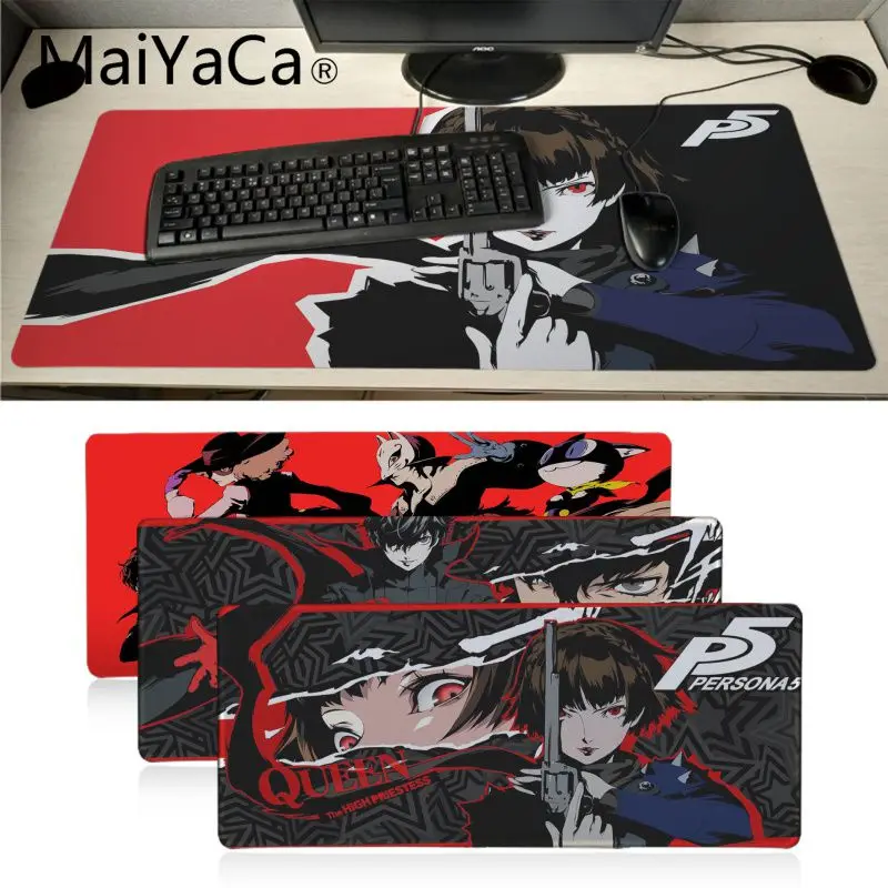 Игровой ноутбук MaiYaCa высокое качество Persona 5 игровые мыши коврик для гладкий