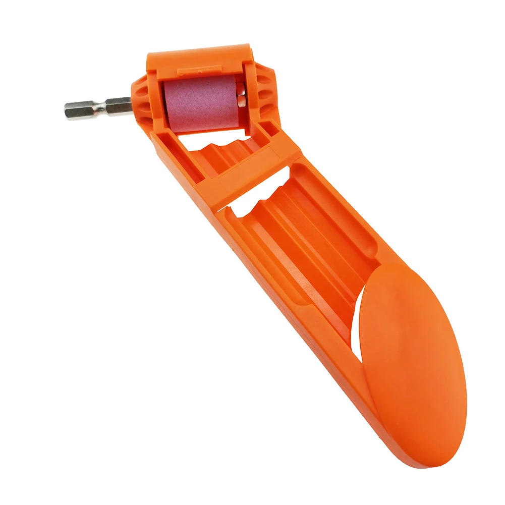 2-12,5 мм портативная точилка для сверл корунд шлифовальный круг для шлифовальных станков Инструменты для Точилки сверл электроинструмент - Цвет: Оранжевый