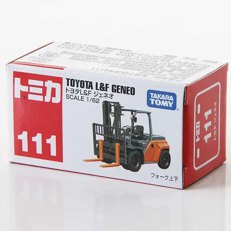 Takara Tomy Tomica 1/62 Toyota L &amp F Geneo металл литья под давлением модель игрушечный