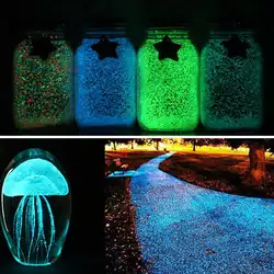 Аквариум световой песок ночного неба темно-яркие светящиеся флуоресцентные частицы аквариум украшения Цвет Street бутылку освещения