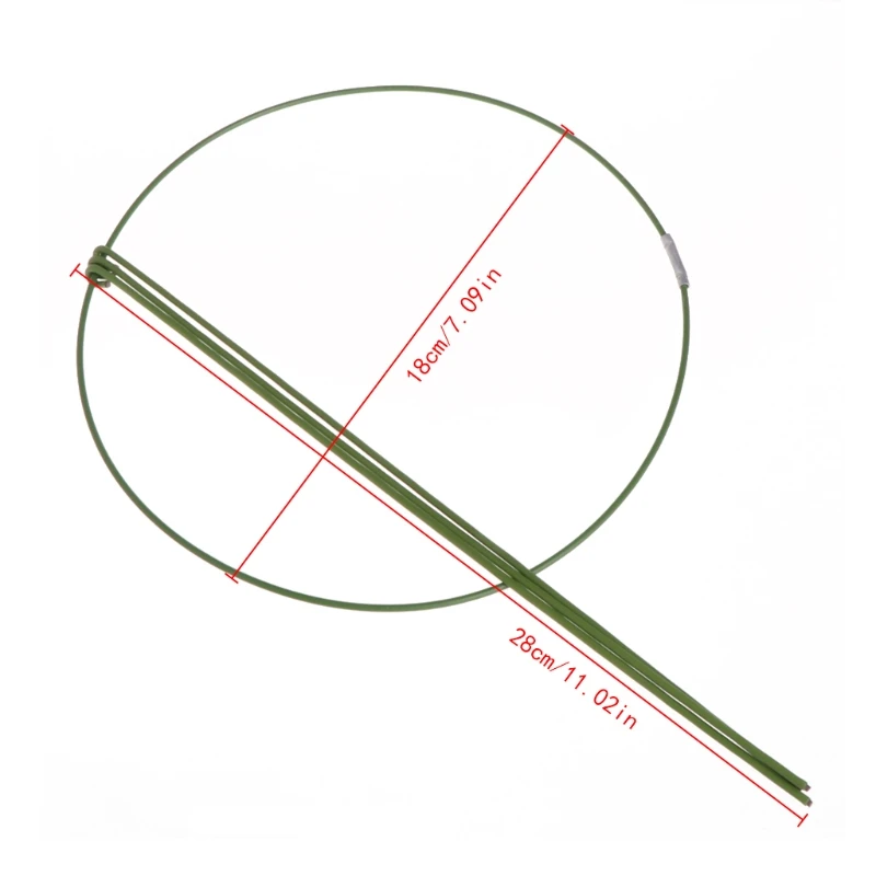 

28cm Plant Support Climbing Plants Conical Trellis Supporter Frame Garden Supply