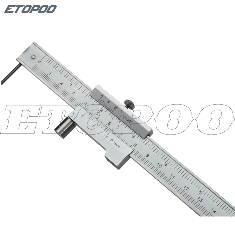 

Stainless steel Parallel marking vernier caliper 0-200mm marking gauge with Carbide scriber Marking Gauge tool