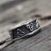 Viking Stainless Steel Celtics Knot Ring Men Nordic Trinity Wedding Rings Womens Band Promise Jewelry ► Photo 2/6