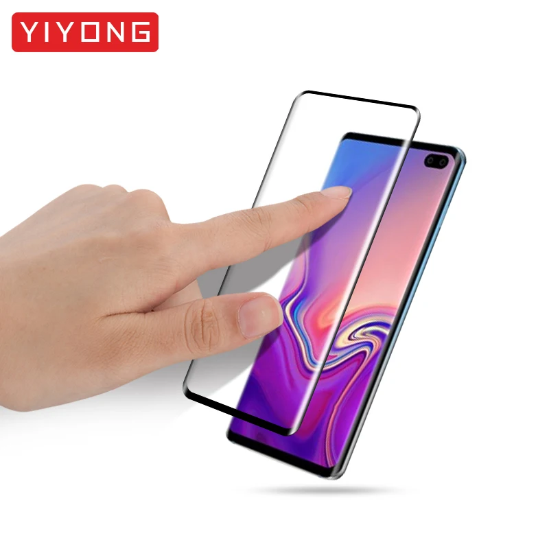 YIYONG 3D изогнутое стекло для samsung Galaxy S10 Plus S9 S8 закаленное стекло для защиты экрана для samsung S10 Lite S 10 9 стекло